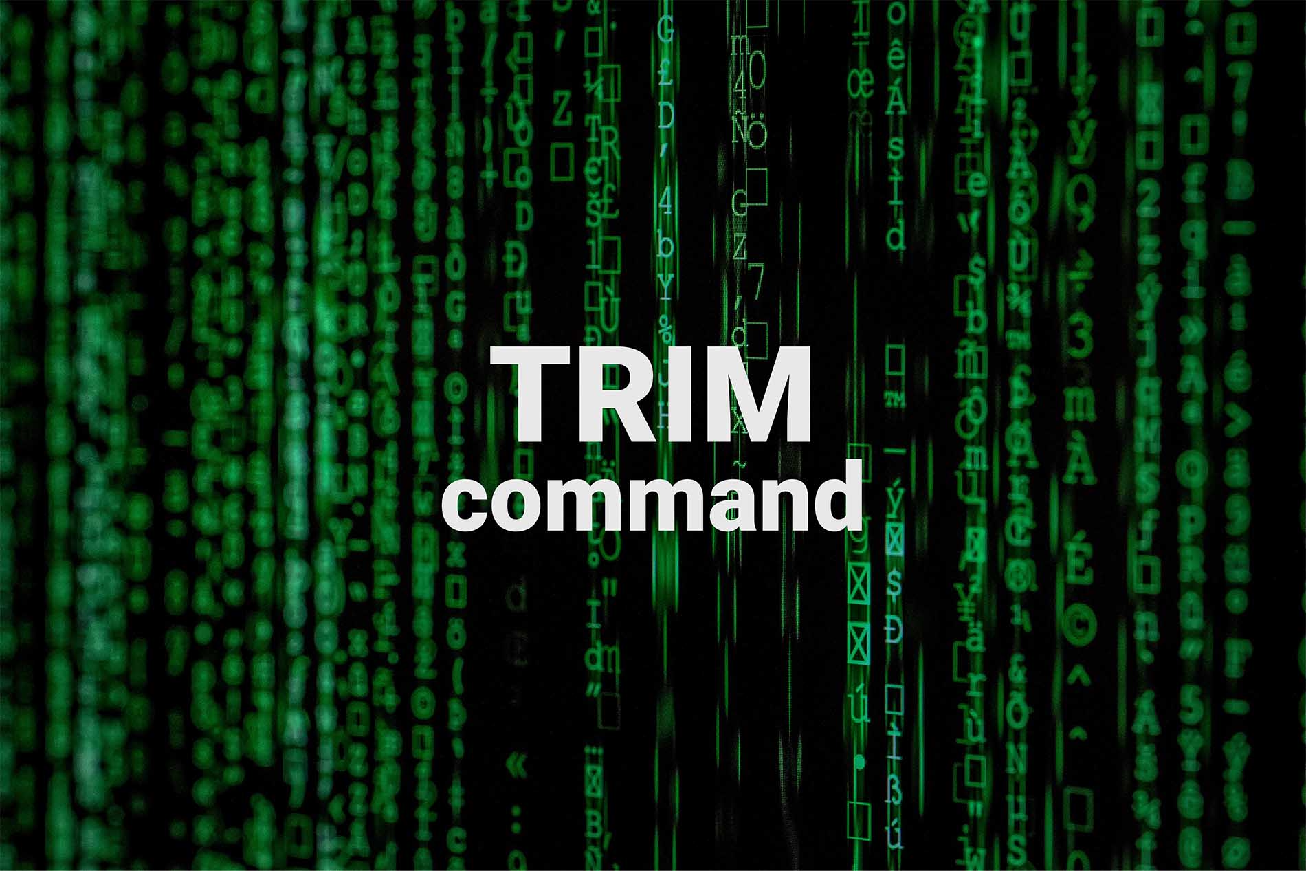 TRIM command