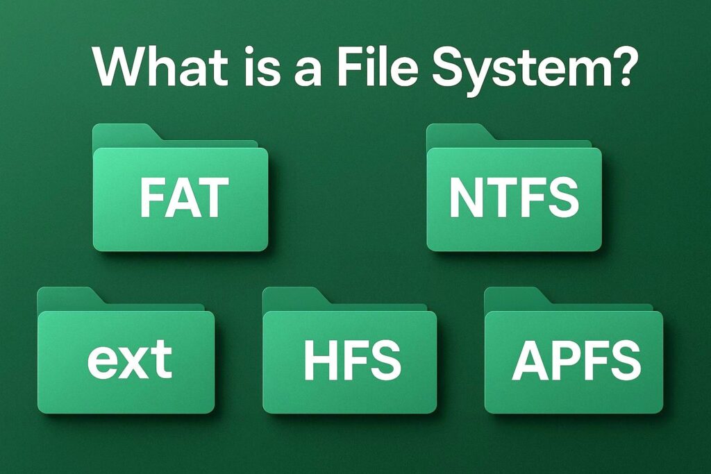 File System Work What is a File System on Different Devices?